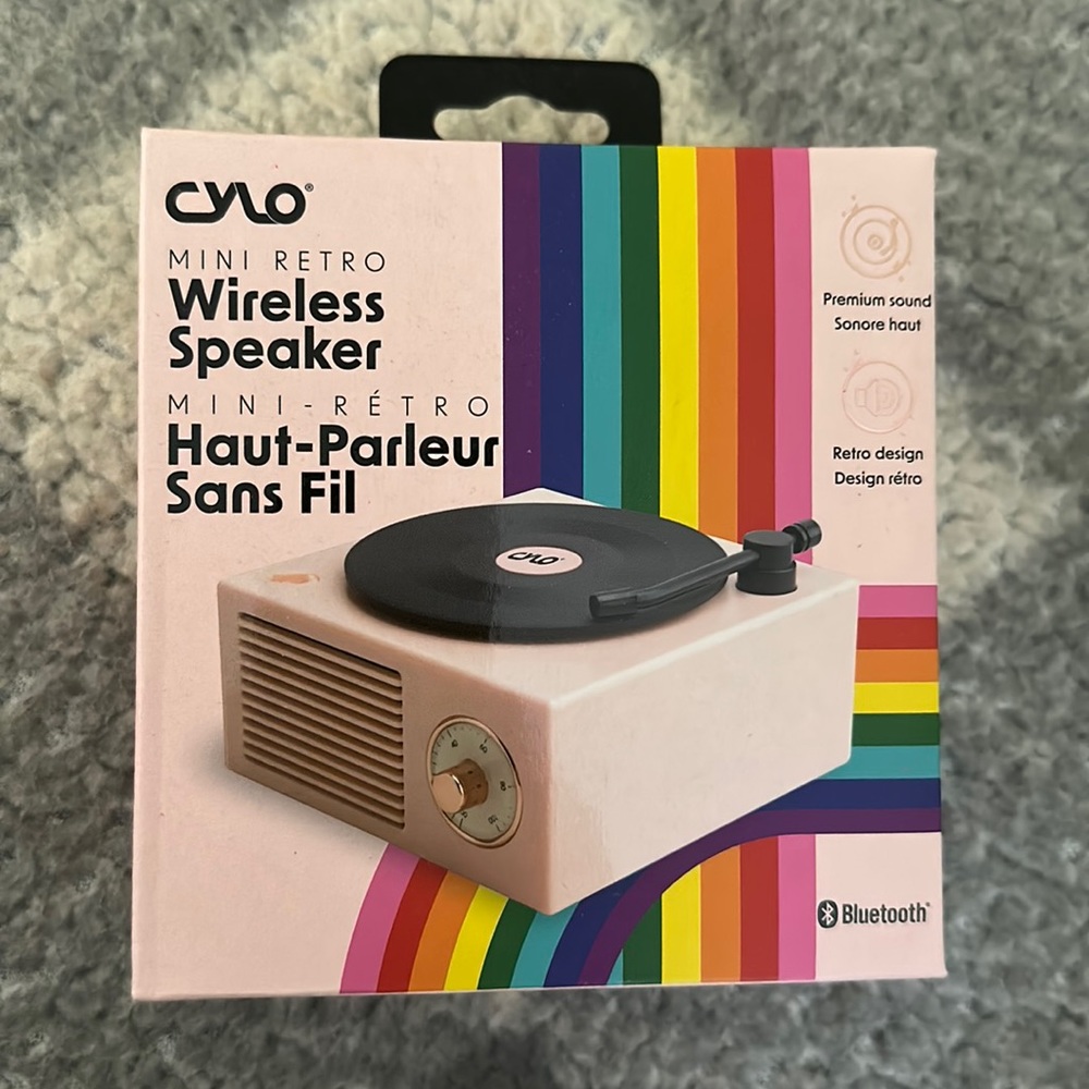 CYLO mini retro wireless speaker